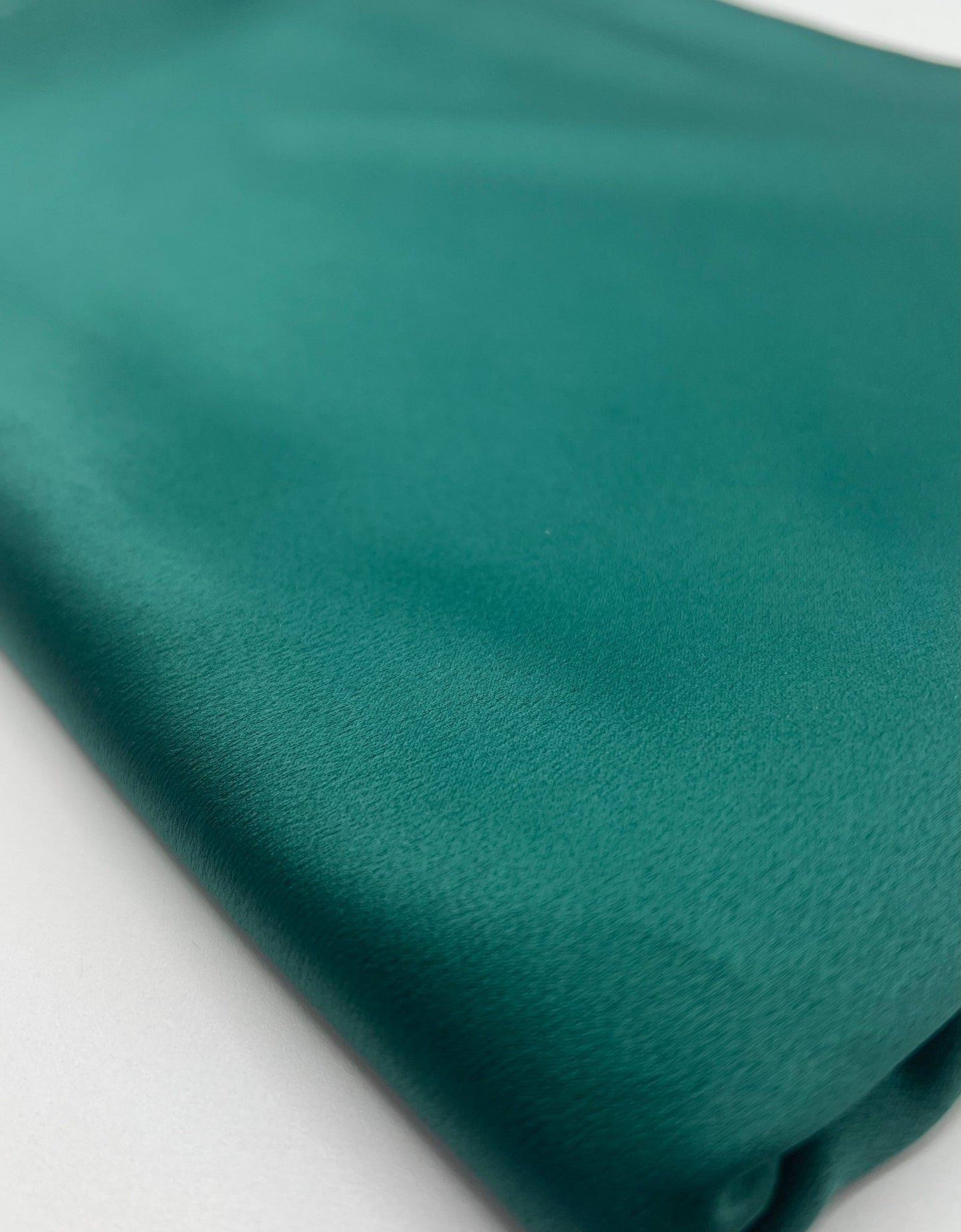Green Satin Dress Craft Non Stretch Fabric - T9 Fabrics