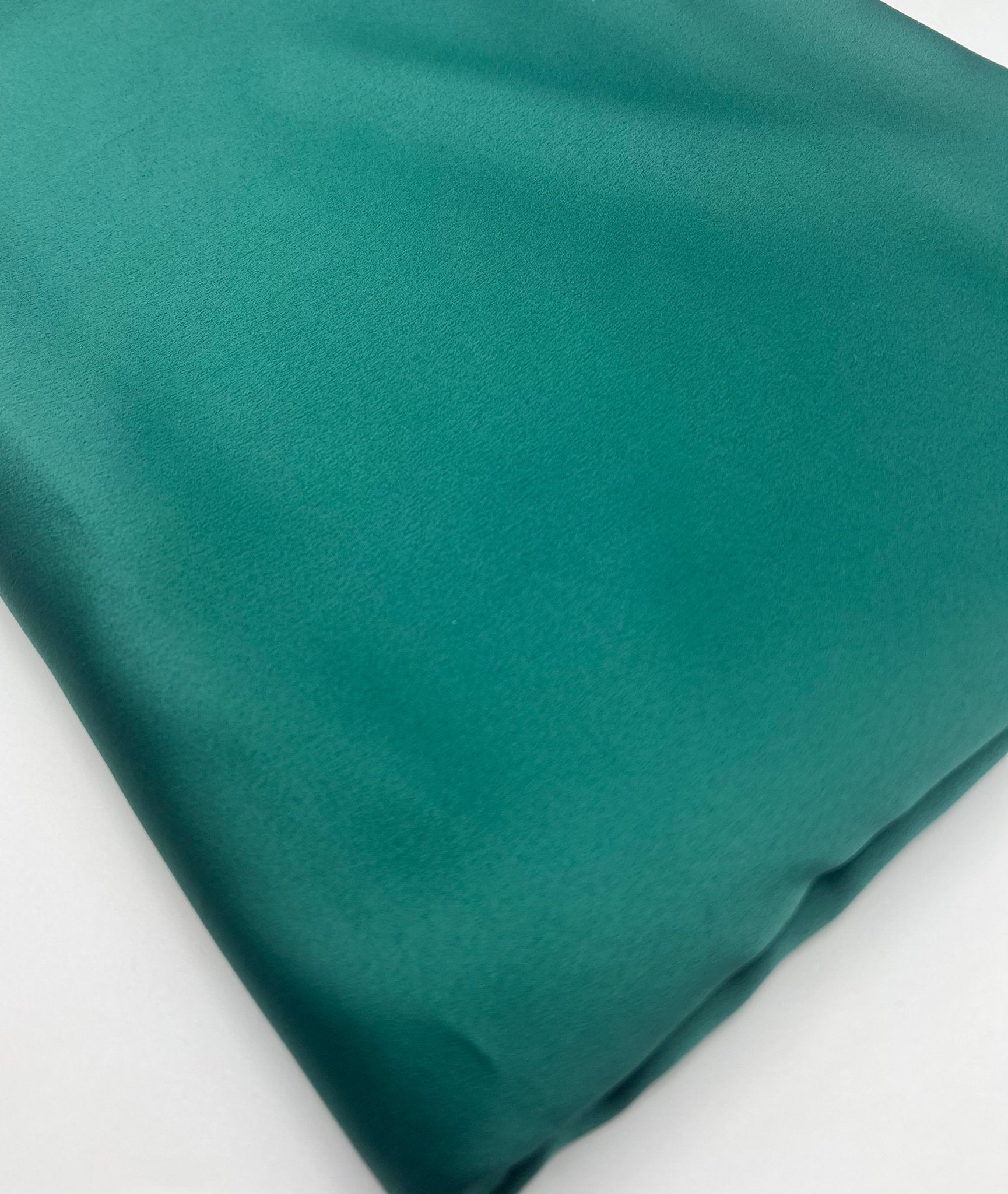 Green Satin Dress Craft Non Stretch Fabric - T9 Fabrics