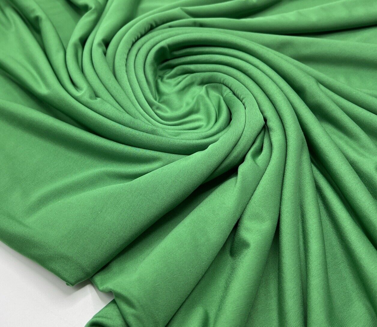 Green Soft Touch Stretch Fabric - T9 Fabrics