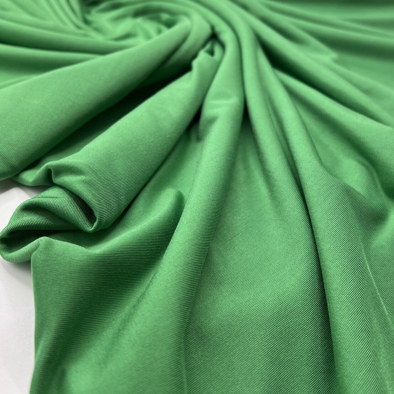 Green Soft Touch Stretch Fabric - T9 Fabrics