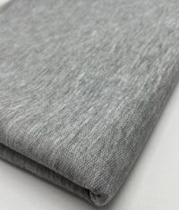 Grey 235GSM Poly French Terry Loopback Fabric - T9 Fabrics
