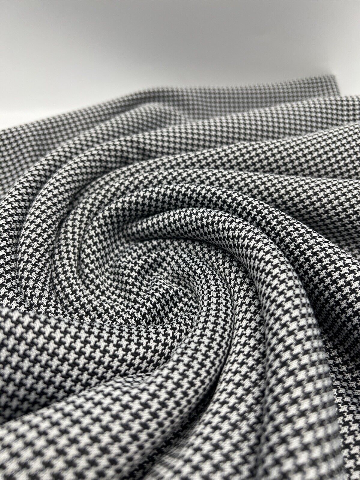 Grey Black Jacquard Fabric - T9 Fabrics