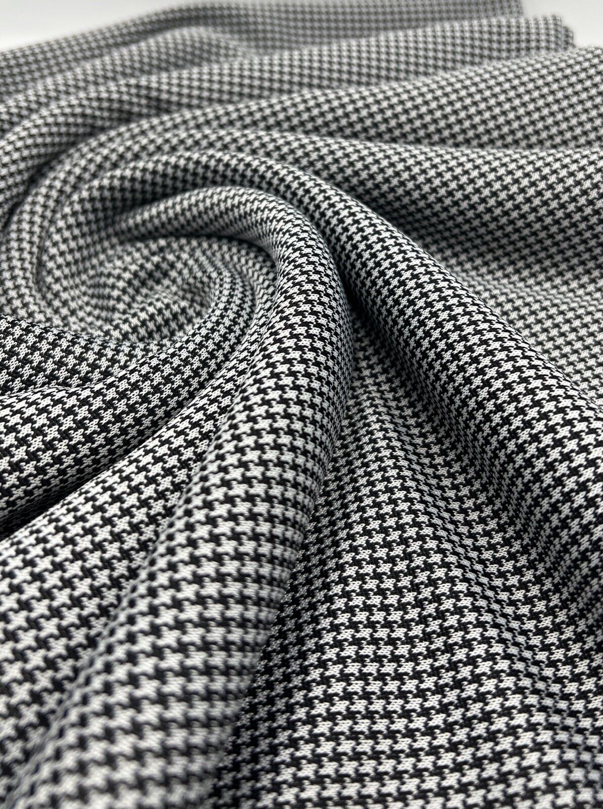 Grey Black Jacquard Fabric - T9 Fabrics