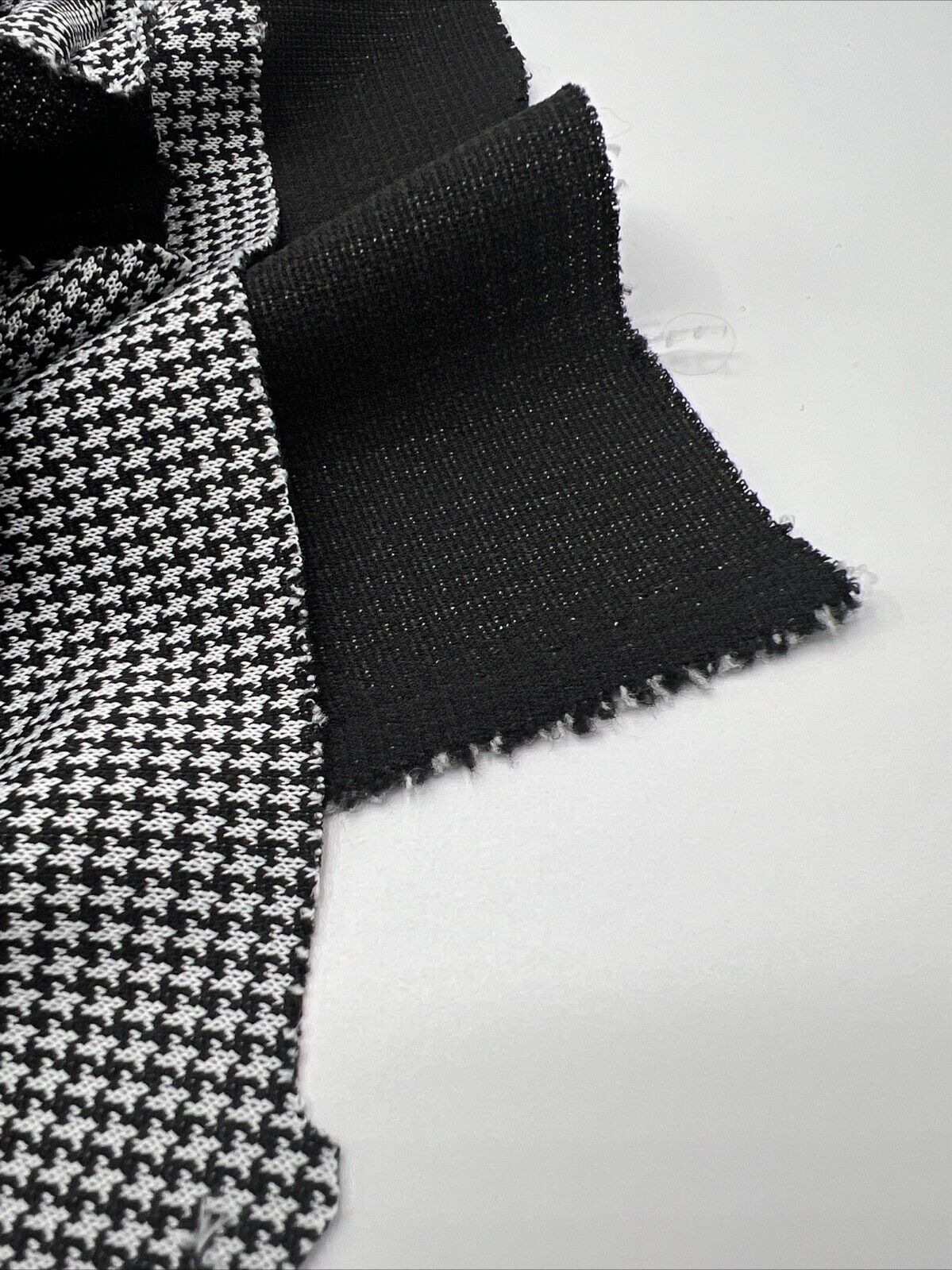 Grey Black Jacquard Fabric - T9 Fabrics