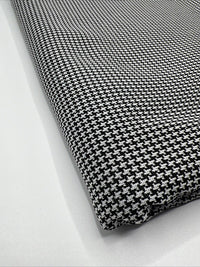 Grey Black Jacquard Fabric - T9 Fabrics