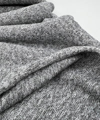 Grey Melange Knit Stretch Fabric - T9 Fabrics