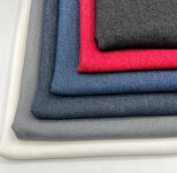 Grey Plain Washed Stretch Denim 280GSM - T9 Fabrics