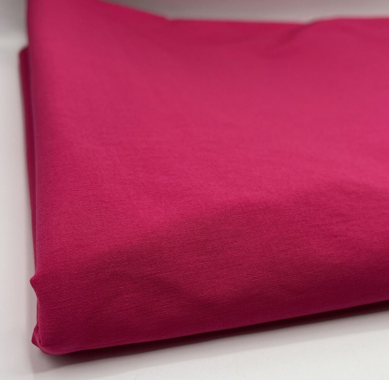 Hot Pink Bengaline Stretch Fabric - T9 Fabrics