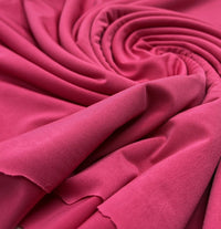 Hot Pink Plain Soft Touch Stretch Fabric - T9 Fabrics