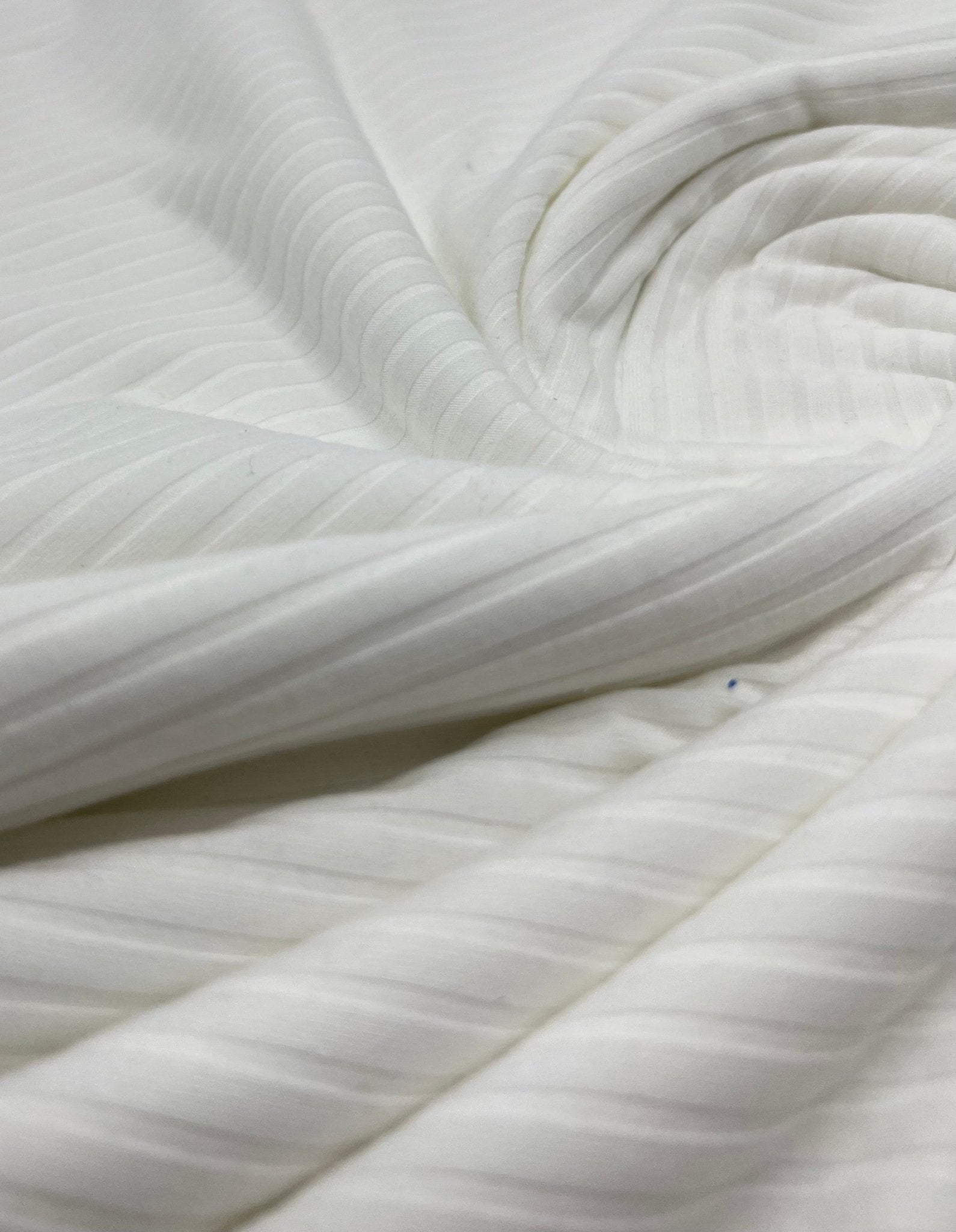 Ivory 8x4 Wide Rib Stretch Fabric - T9 Fabrics