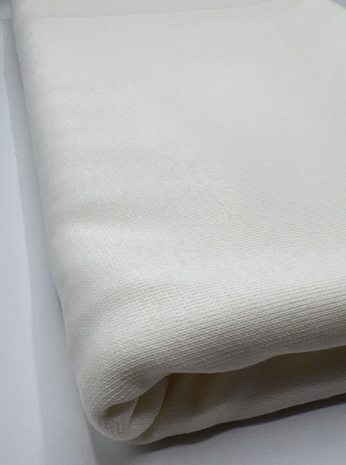 Ivory Melange Knit Stretch Fabric - T9 Fabrics