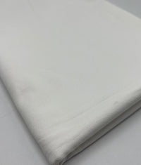 Ivory Plain Washed Stretch Denim 280GSM - T9 Fabrics