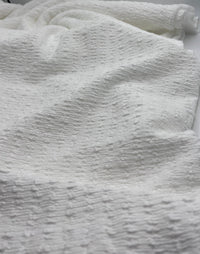 Ivory Popcorn Stretch Fabric - T9 Fabrics