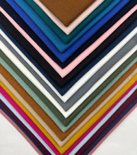 Jersey Cuffing Ribbing Fabric 270 GSM Cotton Knit 70cm Wide Tubular - T9 Fabrics