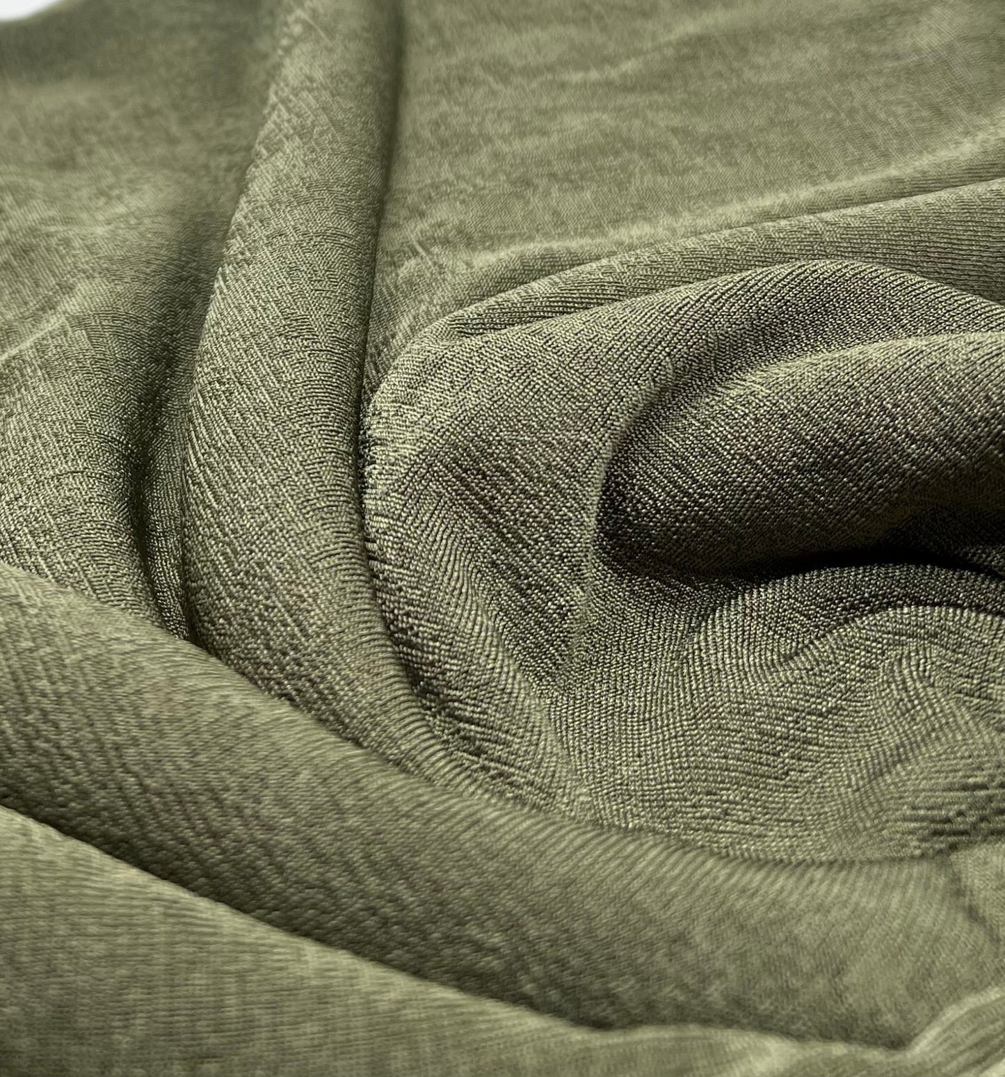 Khaki Acetate Slinky 4 Way Stretch Fabric - T9 Fabrics
