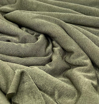 Khaki Acetate Slinky 4 Way Stretch Fabric - T9 Fabrics