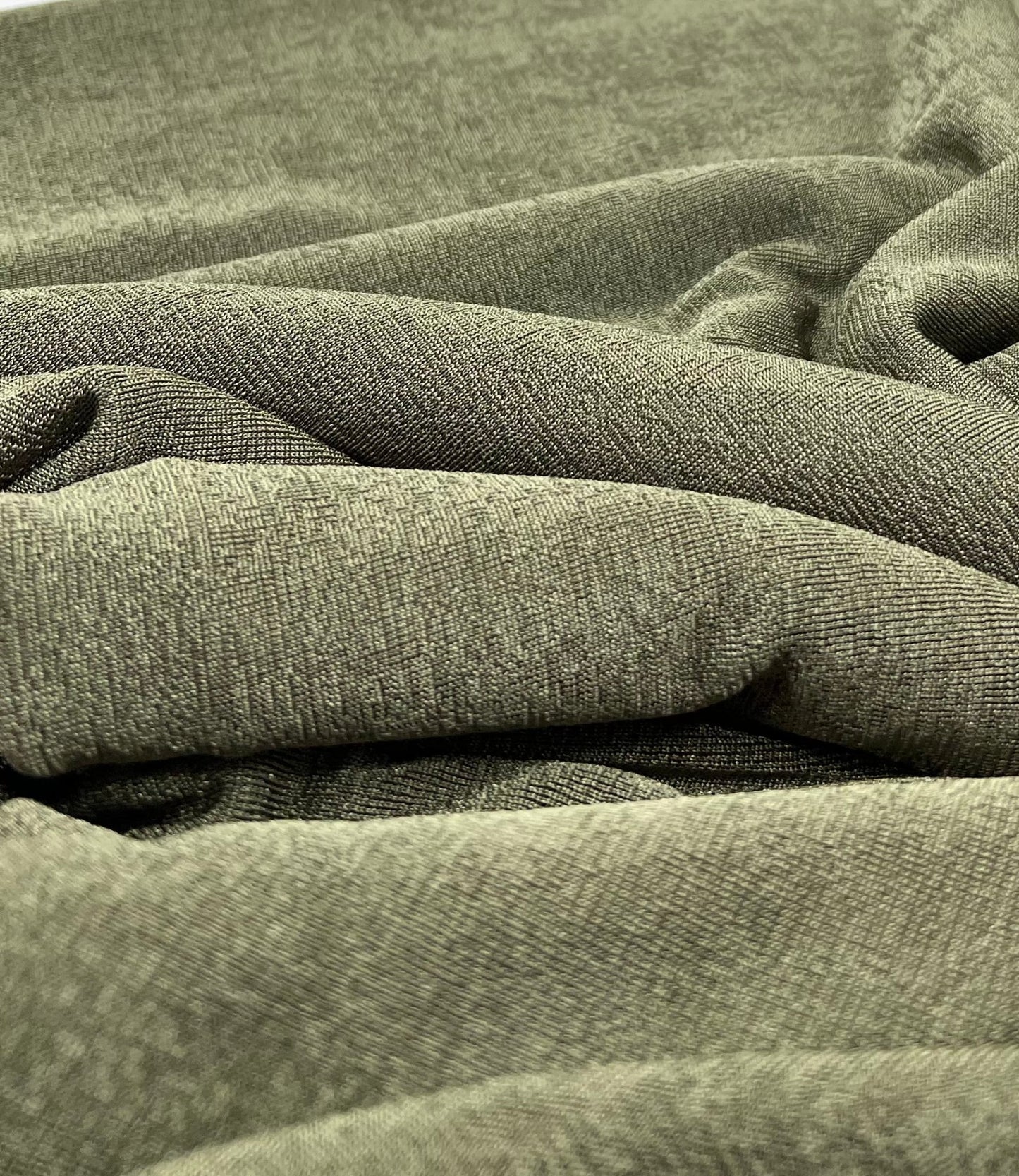 Khaki Acetate Slinky 4 Way Stretch Fabric - T9 Fabrics