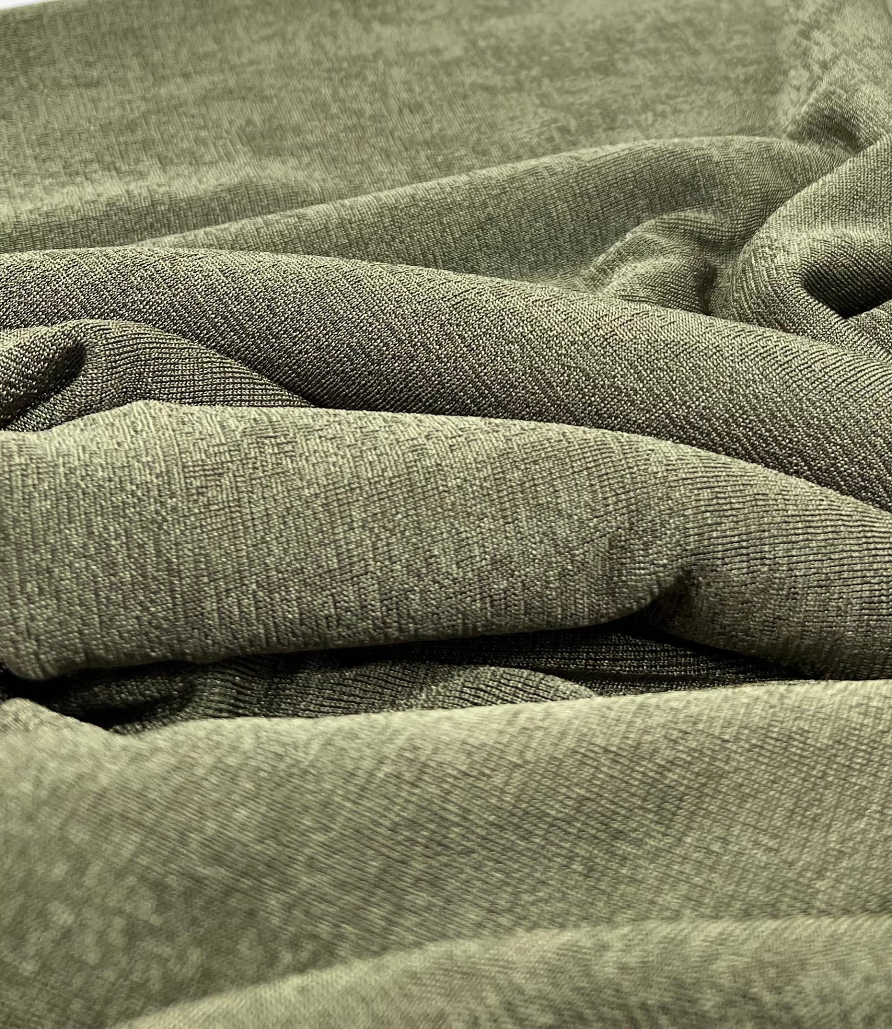 Khaki Acetate Slinky 4 Way Stretch Fabric - T9 Fabrics