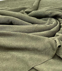 Khaki Acetate Slinky 4 Way Stretch Fabric - T9 Fabrics