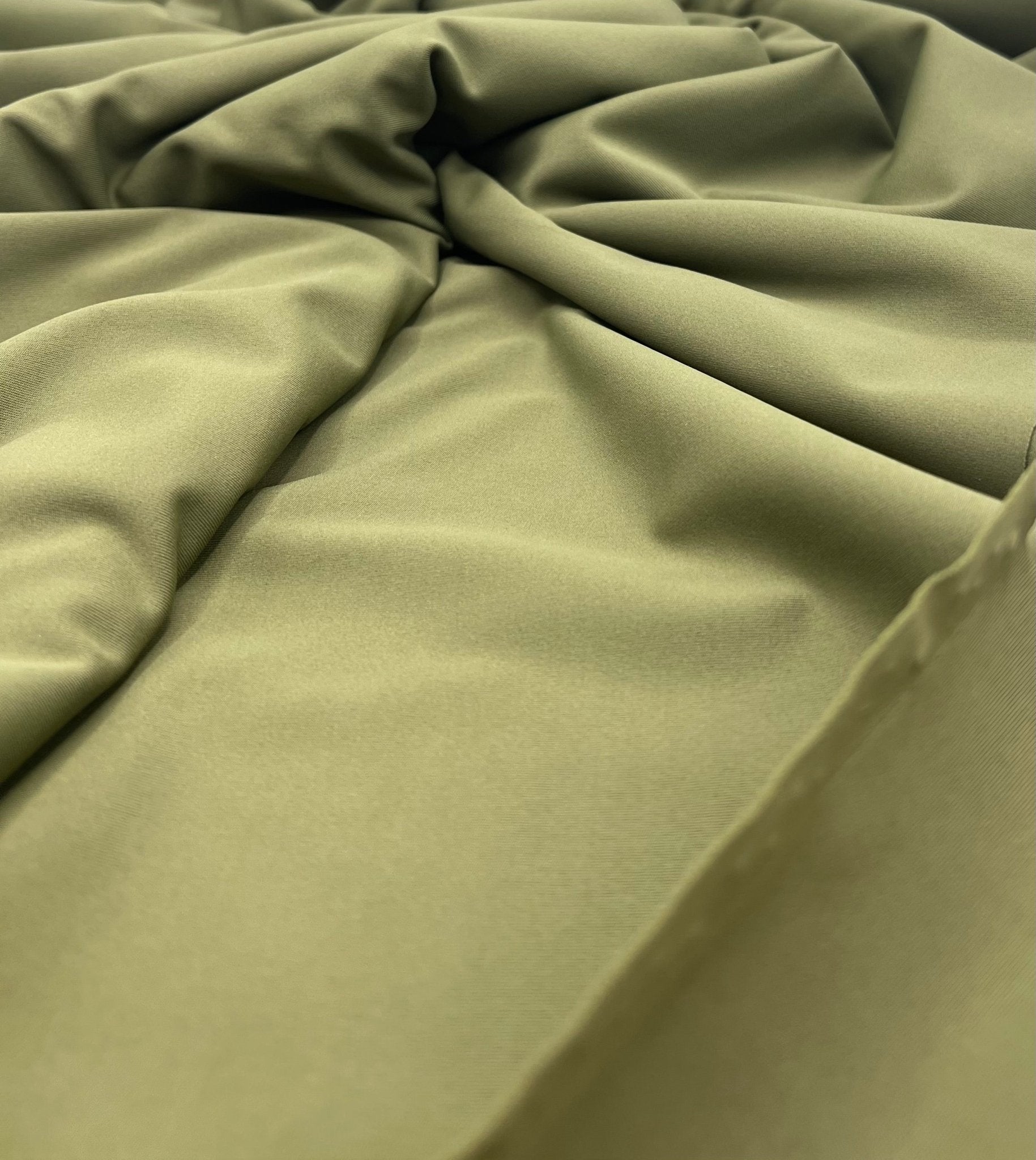 Khaki Active Sculpting Sportswear Fabric - T9 Fabrics