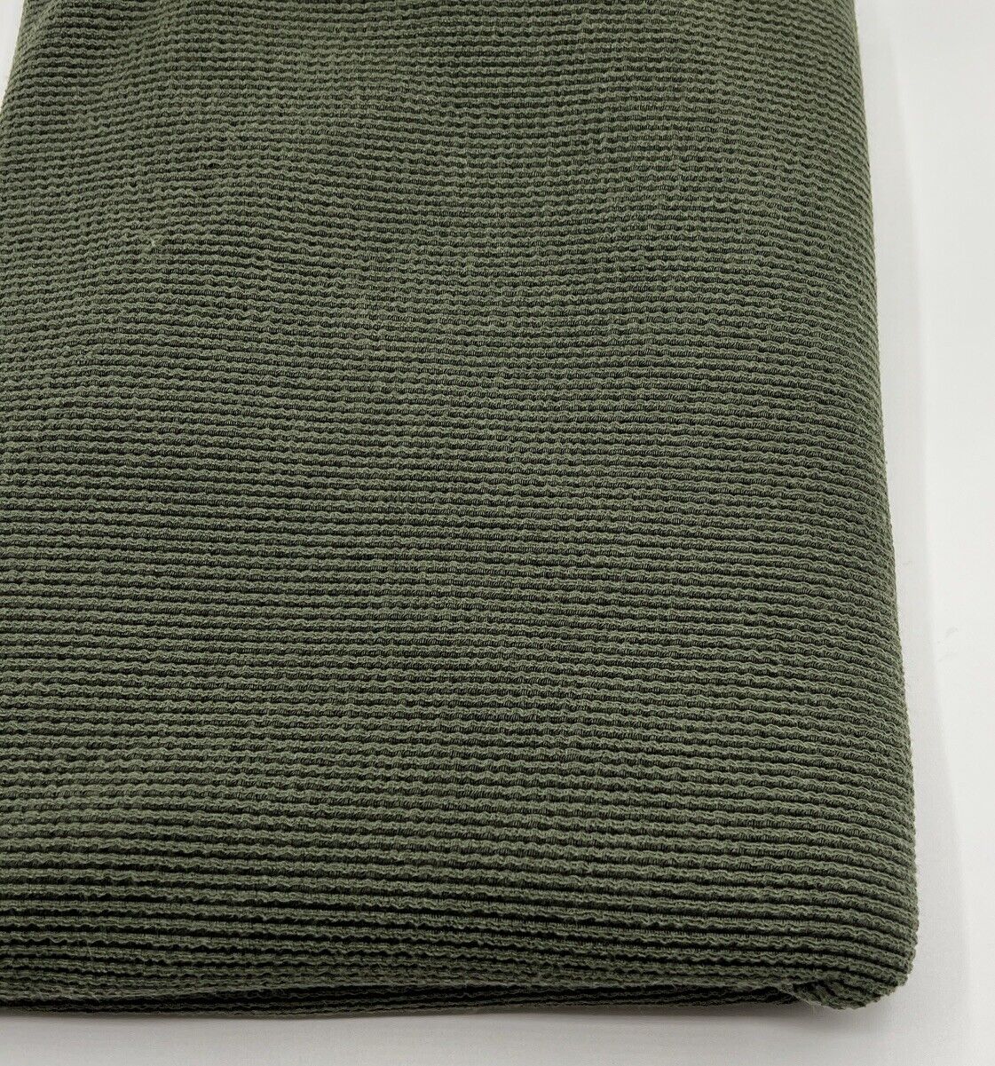 Khaki & Black Crinkle Rib Stretch Fabric - T9 Fabrics