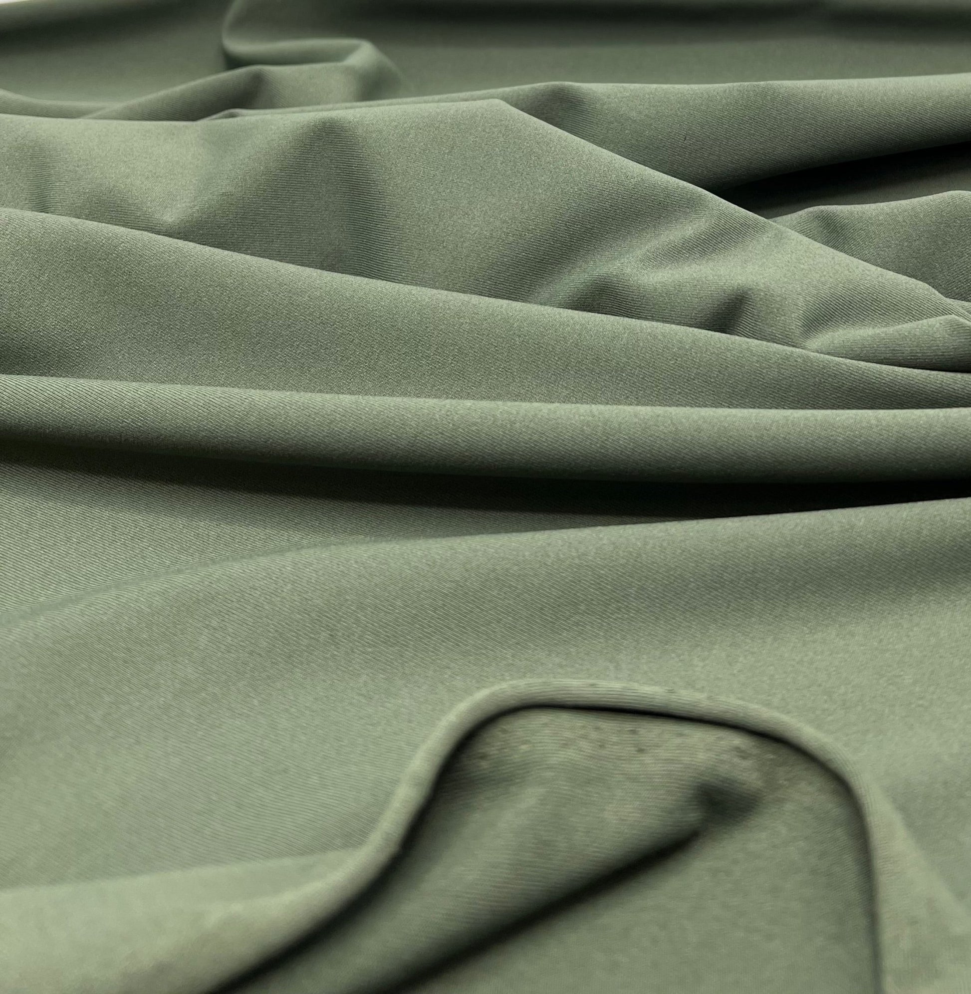 Khaki Cotton Touch 220GSM 4 Way Stretch Fabric - T9 Fabrics