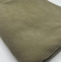 Khaki Crinkle Rib Stretch Fabric - T9 Fabrics