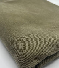 Khaki Crinkle Rib Stretch Fabric - T9 Fabrics