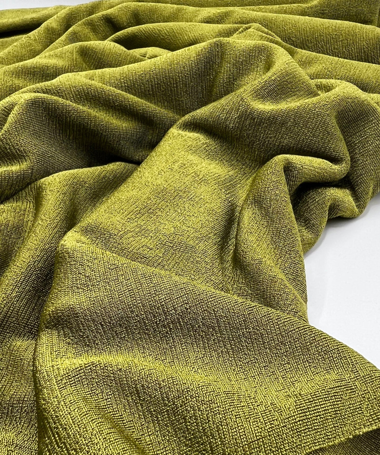 Khaki Green Acetate Slinky Stretch Fabric - T9 Fabrics