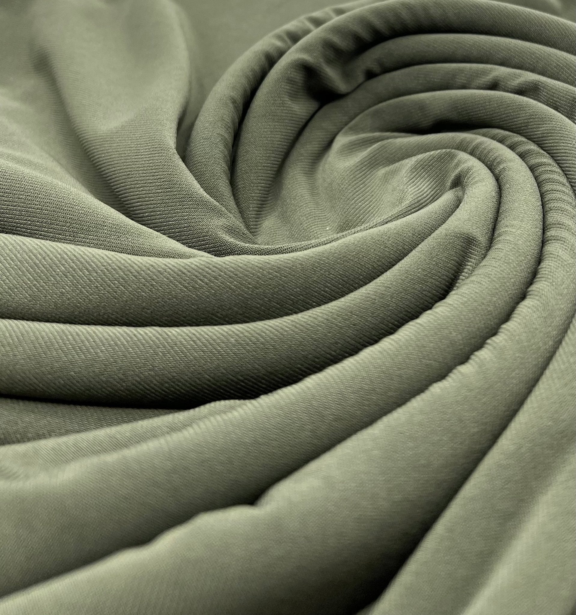 Khaki ITY Fabric - T9 Fabrics