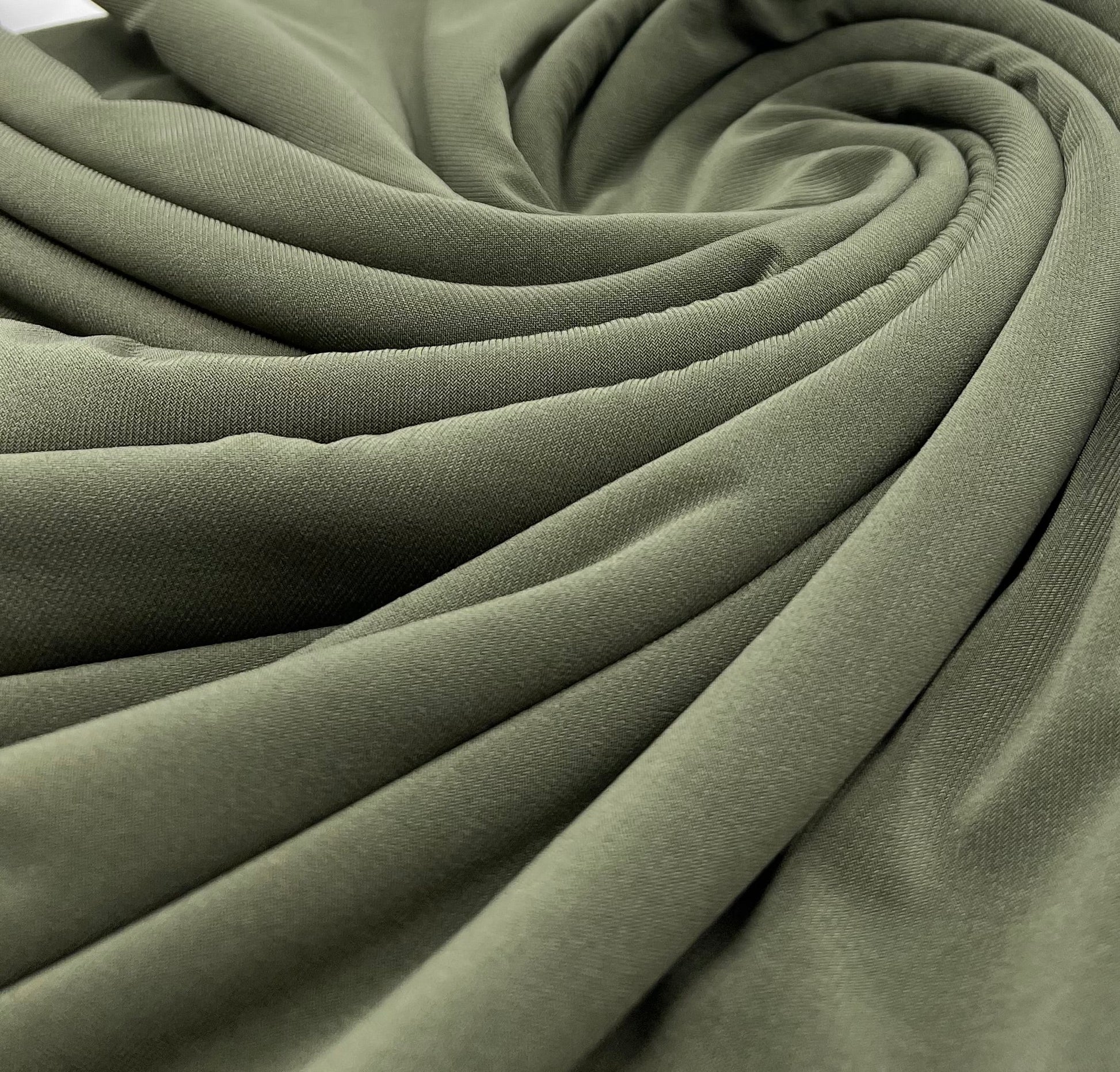 Khaki ITY Fabric - T9 Fabrics