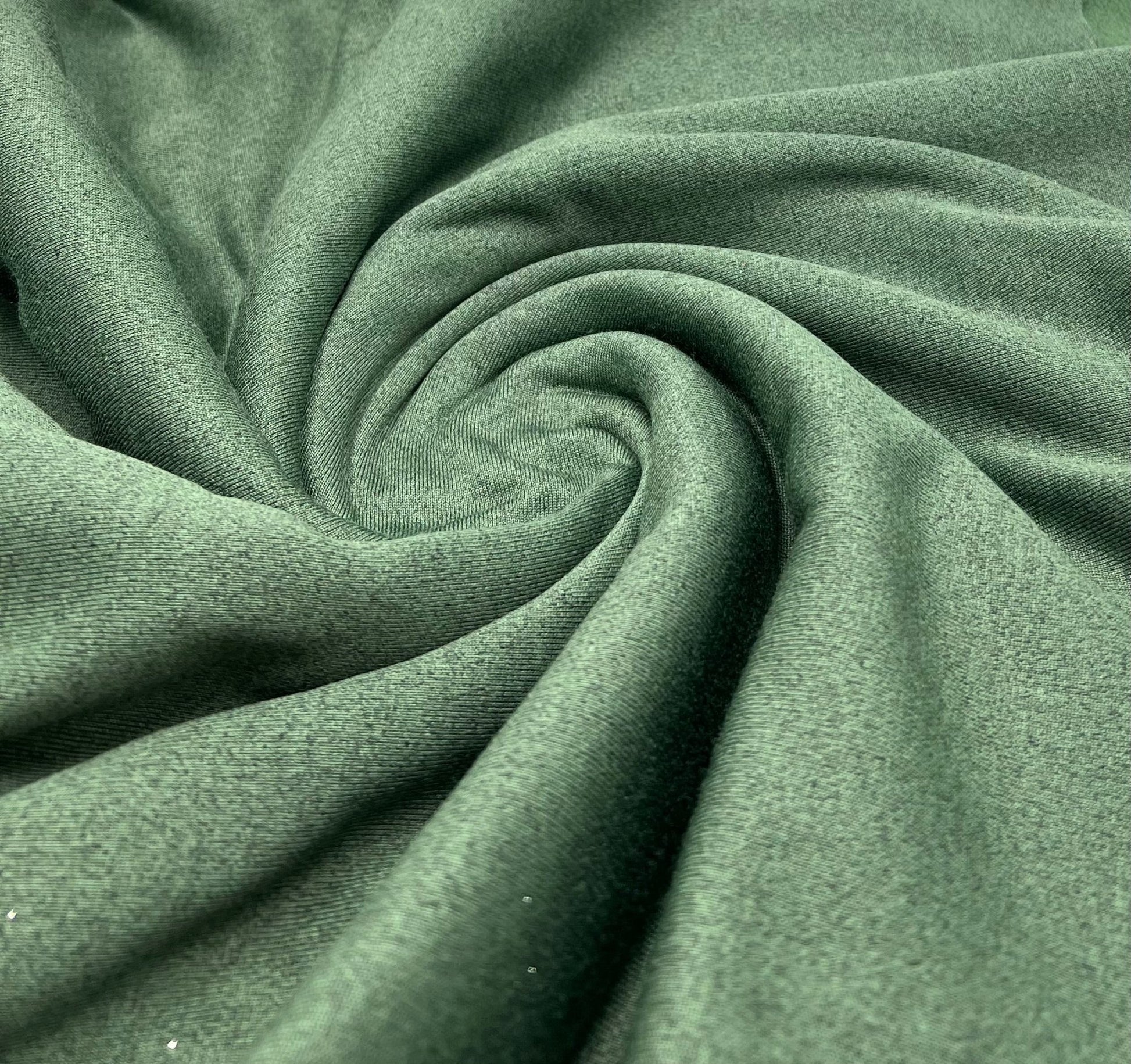 Khaki Polyester Sweatshirt Fleece Fabric - T9 Fabrics