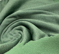 Khaki Polyester Sweatshirt Fleece Fabric - T9 Fabrics