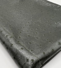 Khaki Spot Wet look Leather 2 Way Stretch Dress Craft Fabric - T9 Fabrics