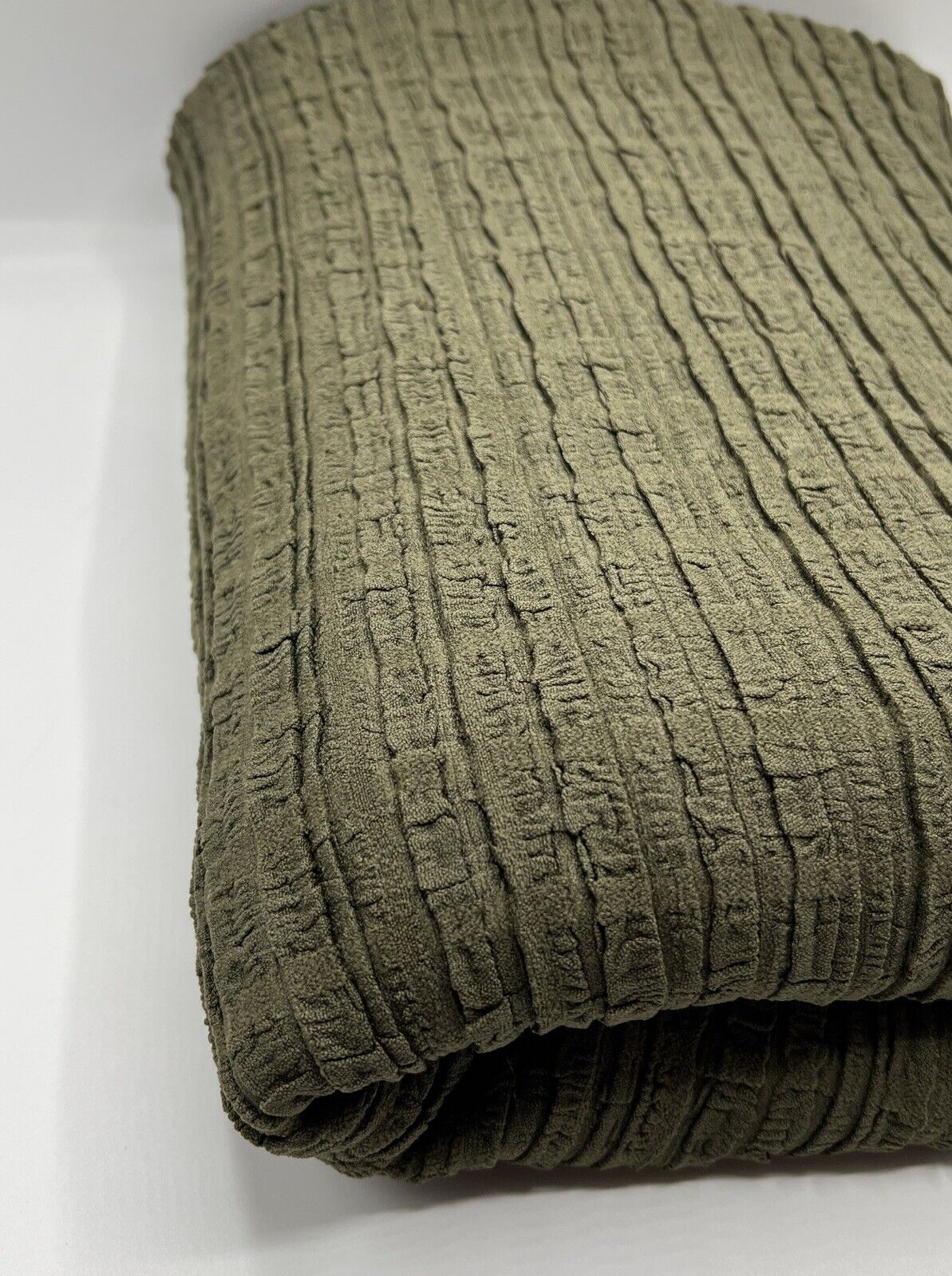 Khaki Textured Stretch Fabric - T9 Fabrics