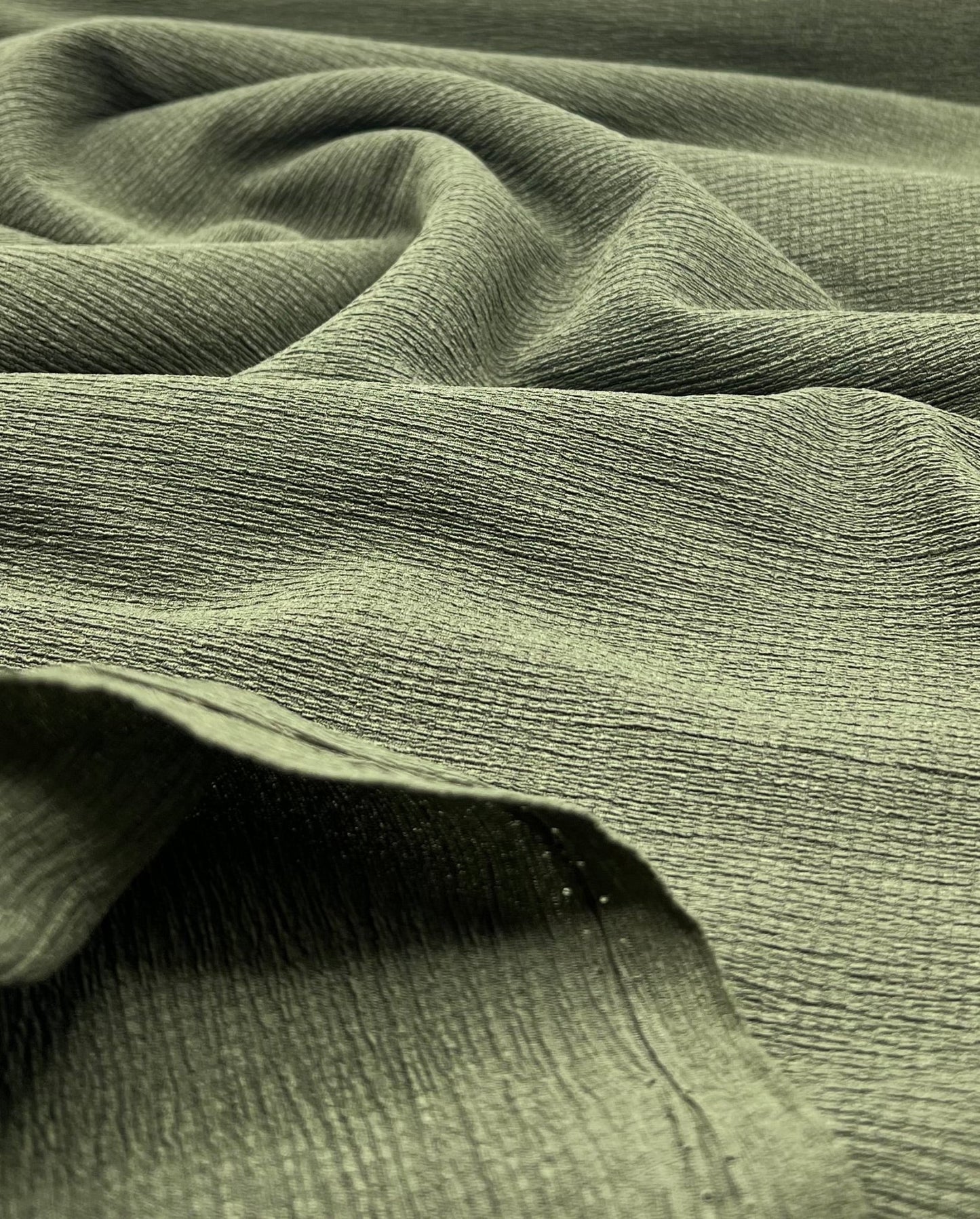 Khaki Textured Tree Bark Stretch Dress Craft Fabric - T9 Fabrics