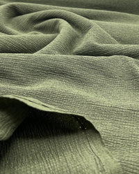 Khaki Textured Tree Bark Stretch Dress Craft Fabric - T9 Fabrics