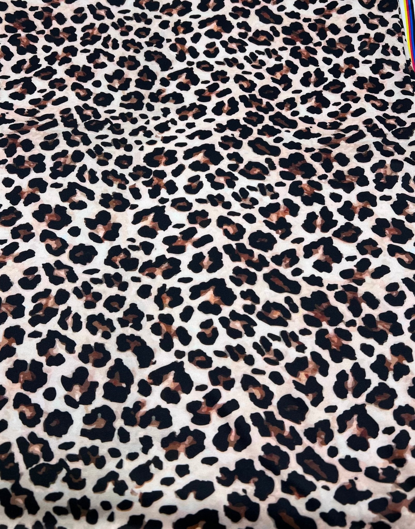 Leopard Animal Print Soft Touch Stretch Fabric - T9 Fabrics