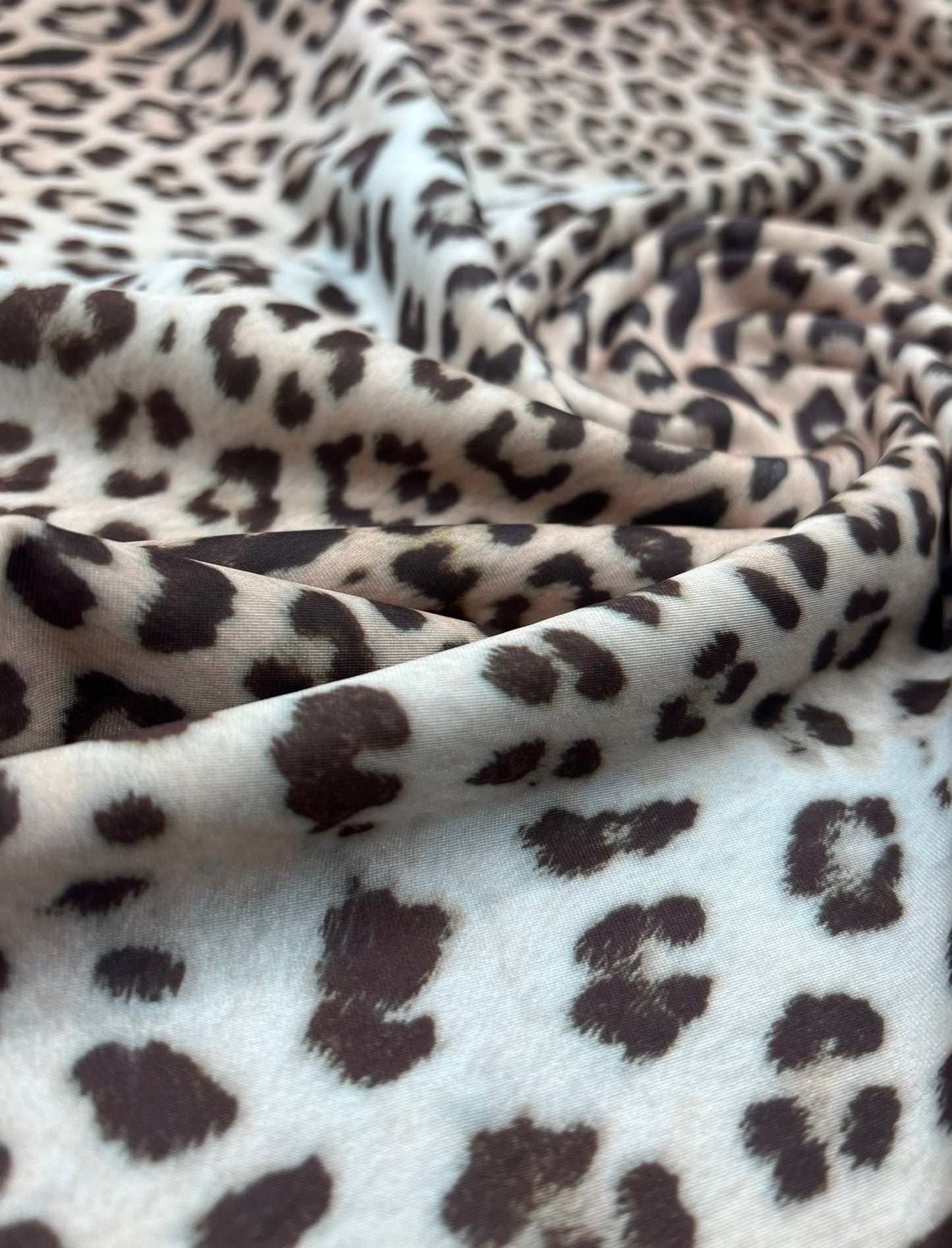 Leopard Animal Swimwear / Sportswear 4 Way Stretch Fabric - T9 Fabrics
