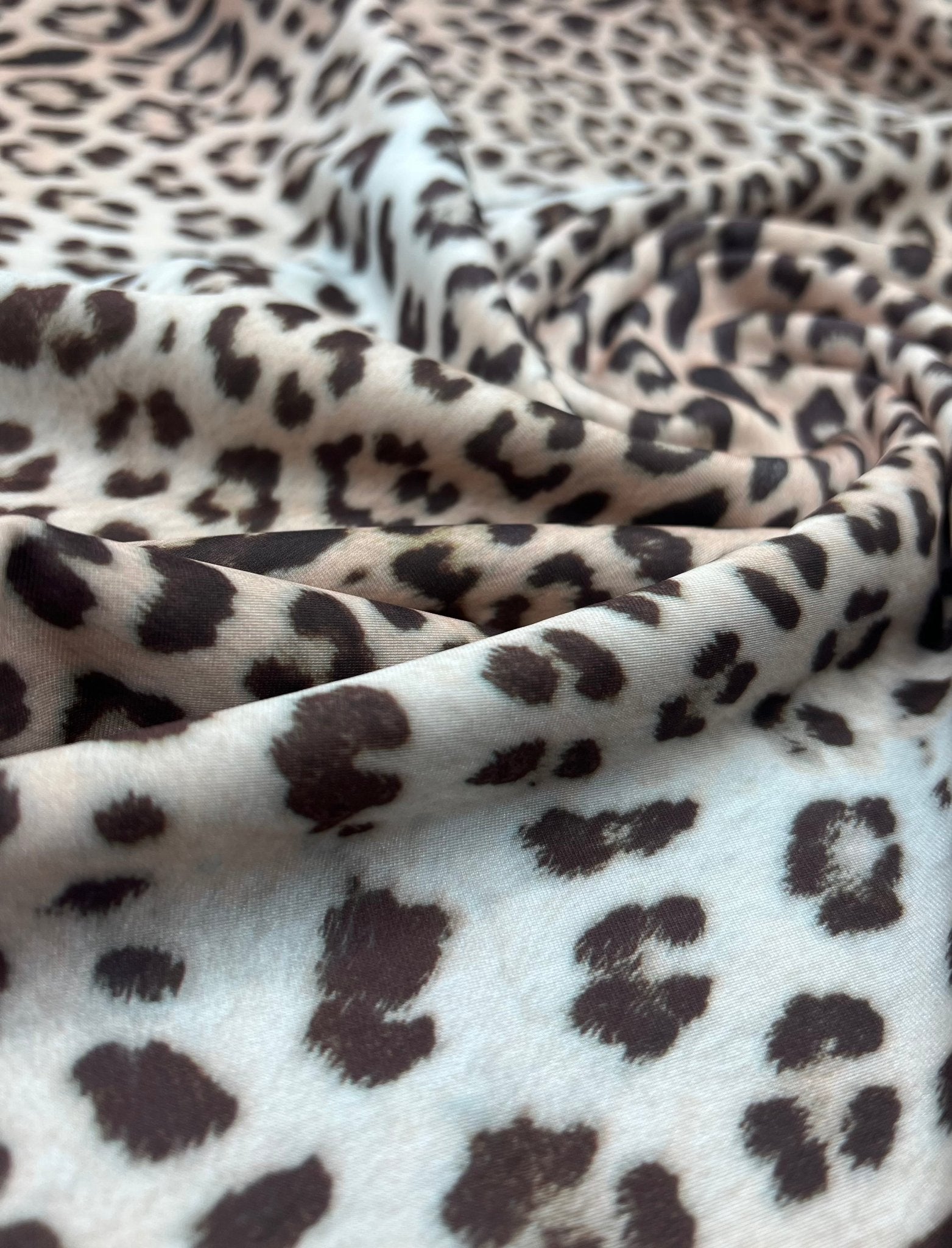 Leopard Animal Swimwear / Sportswear 4 Way Stretch Fabric - T9 Fabrics