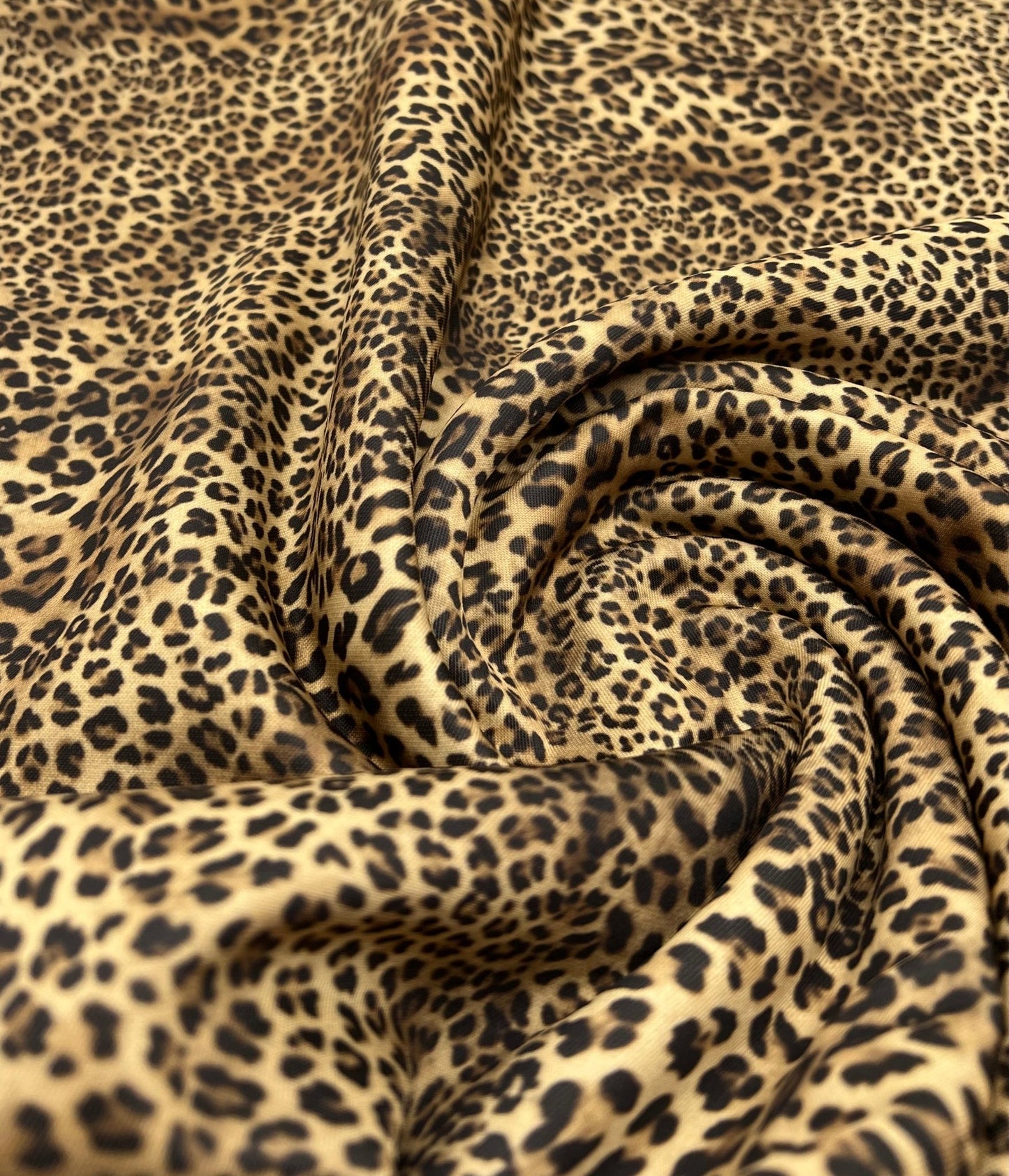 Leopard Plain Scuba Fabric - T9 Fabrics