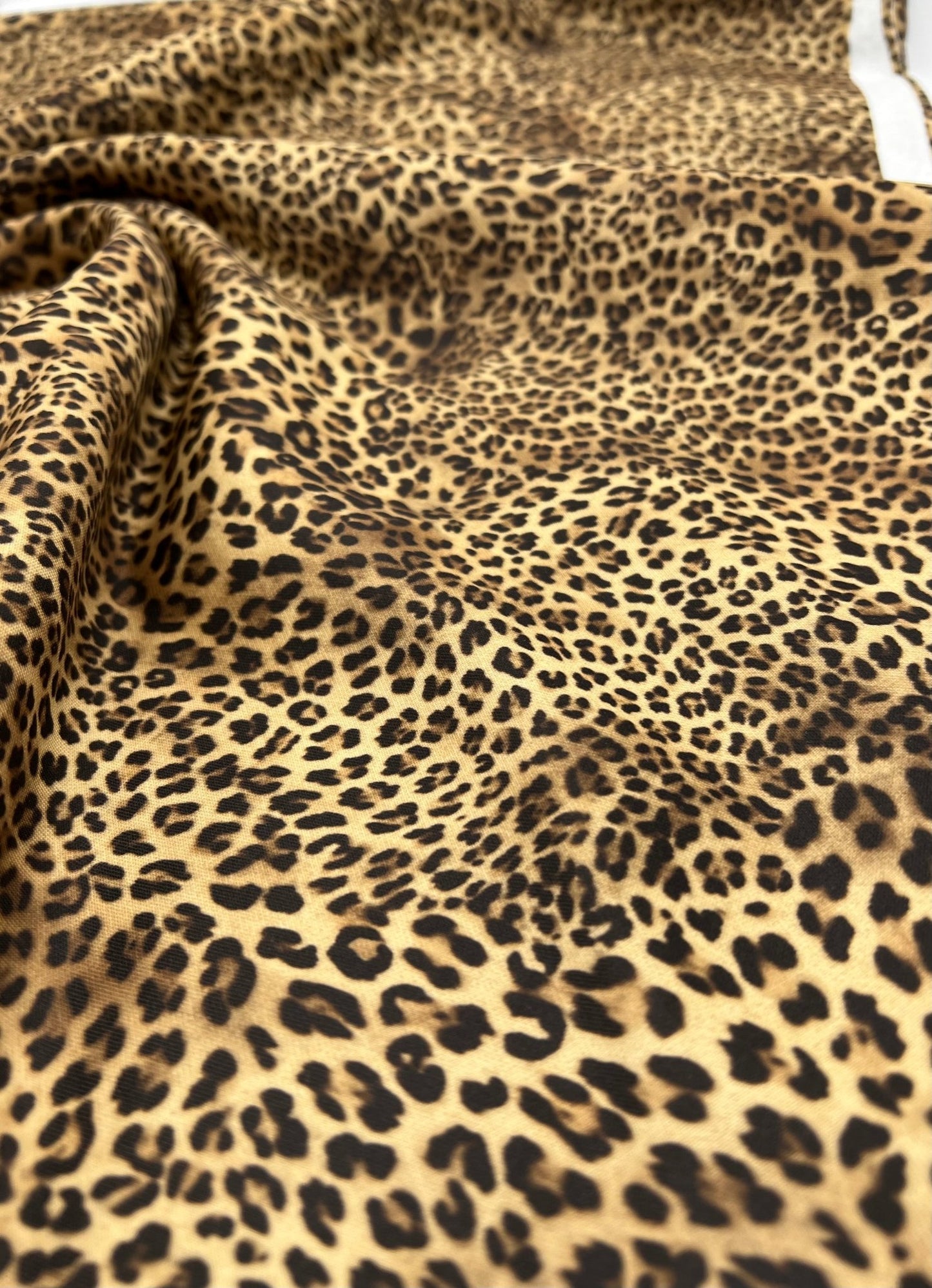 Leopard Plain Scuba Fabric - T9 Fabrics