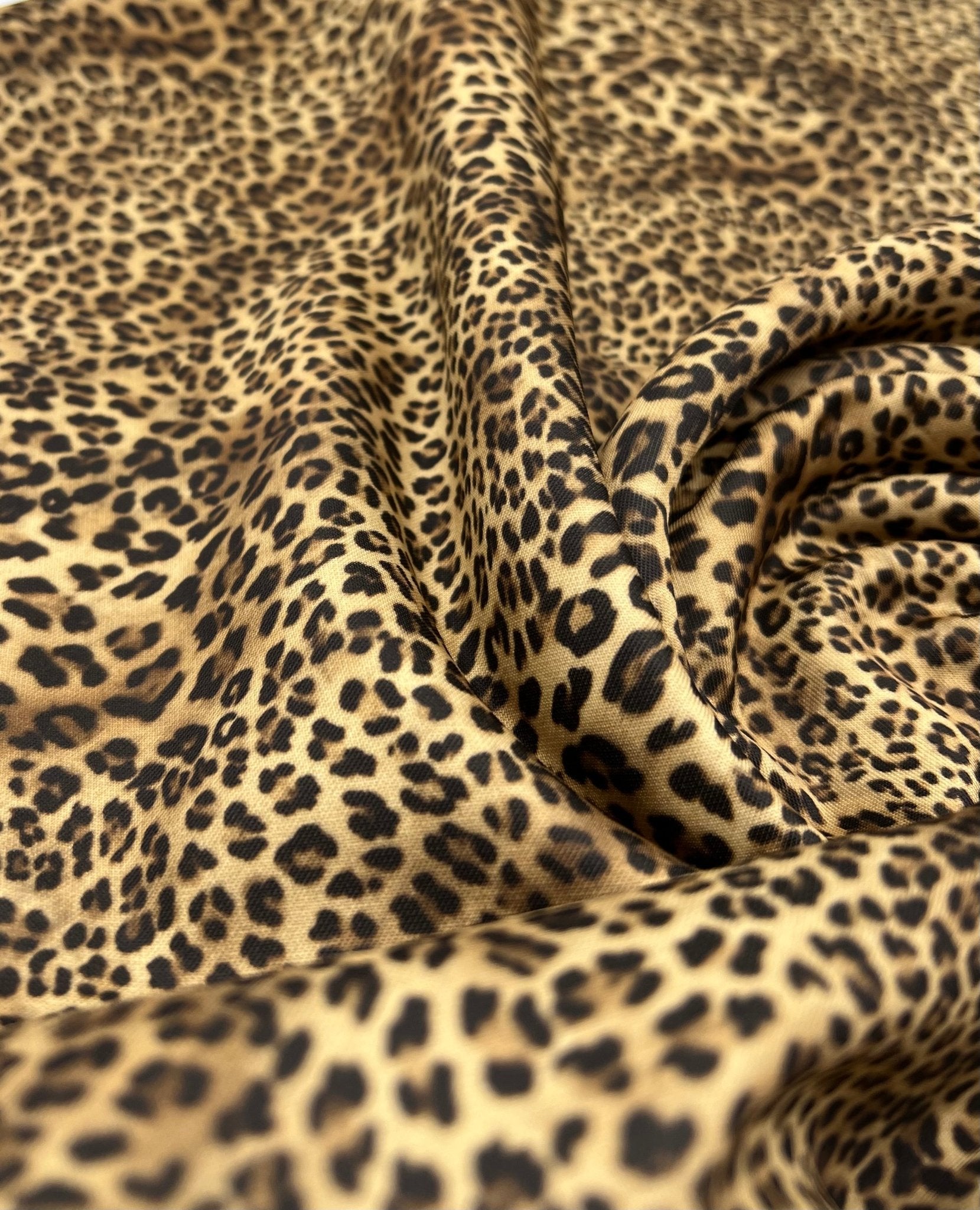 Leopard Plain Scuba Fabric - T9 Fabrics