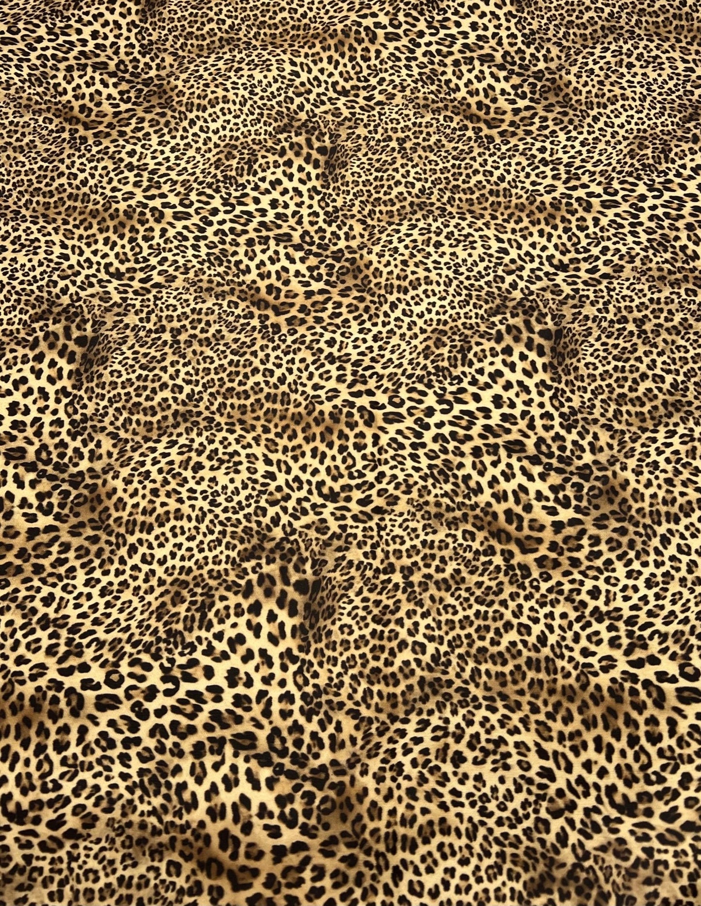 Leopard Plain Scuba Fabric - T9 Fabrics