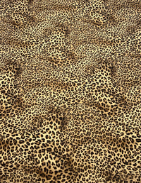 Leopard Plain Scuba Fabric - T9 Fabrics