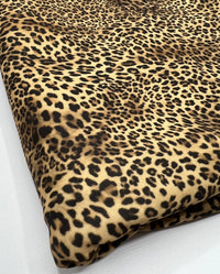 Leopard Plain Scuba Fabric - T9 Fabrics