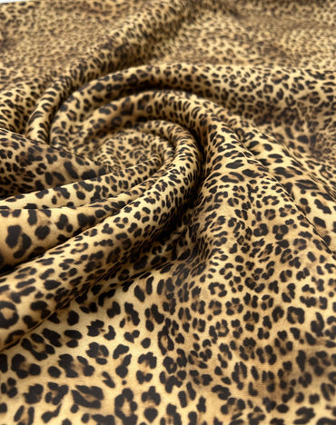 Leopard Plain Scuba Fabric - T9 Fabrics