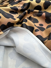 Leopard Print Soft Touch Stretch Fabric - T9 Fabrics