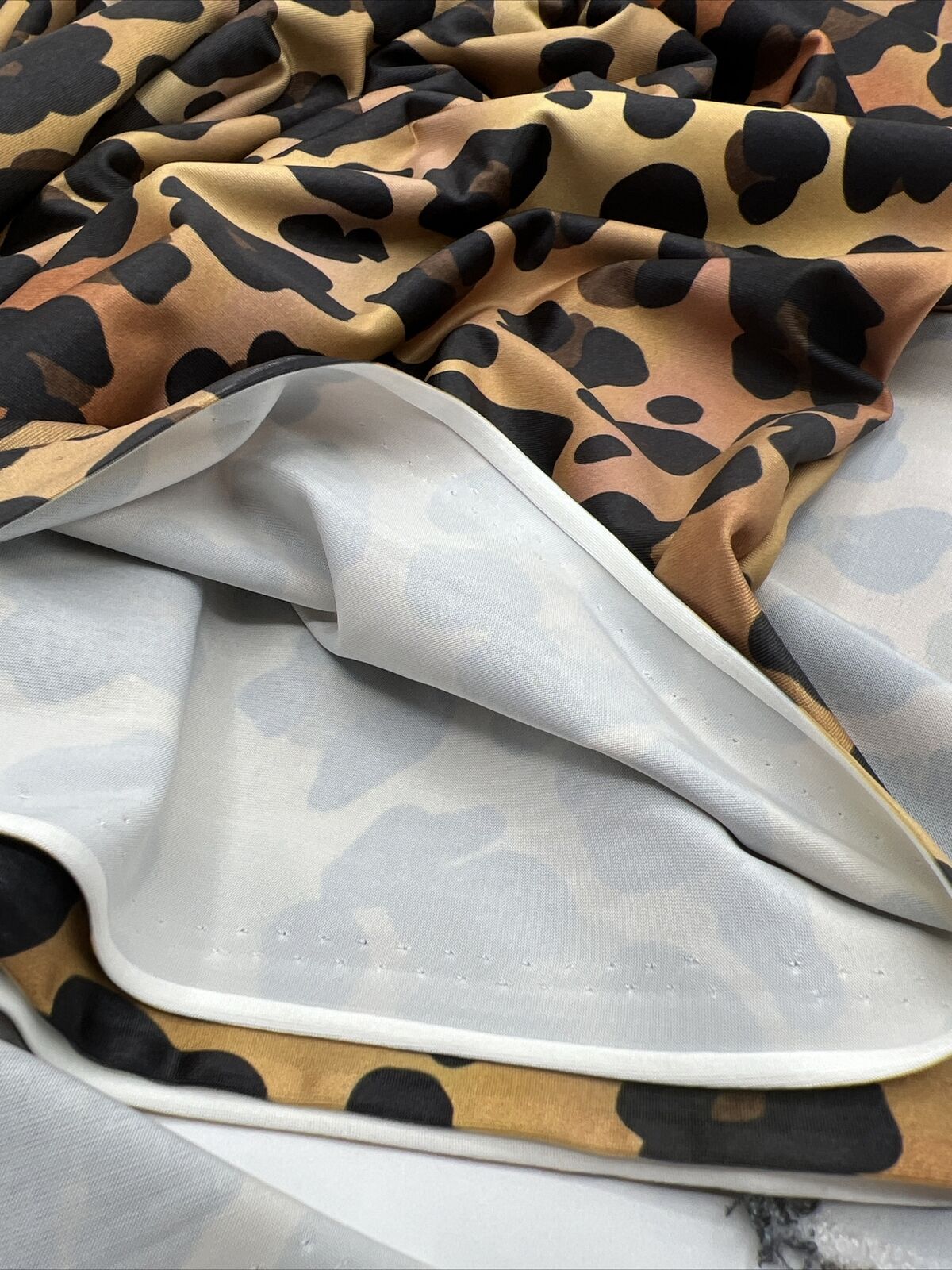 Leopard Print Soft Touch Stretch Fabric - T9 Fabrics