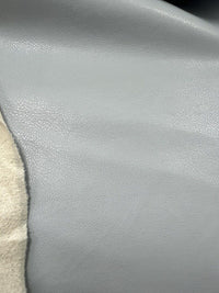 Light Blue Faux Leather Leatherette Stretch Fabric - T9 Fabrics